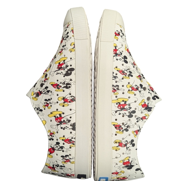 Disney X Native | Mickey Mouse Jefferson Slip-on Shoes | Size Men 11 / Women 13 - Picture 5 of 10